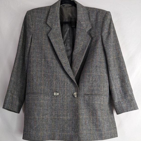 PRE-OWNED, RASPINI WOMEN STRIPED WOOL JACKET SIZE 5/6. - Picture 1 of 8